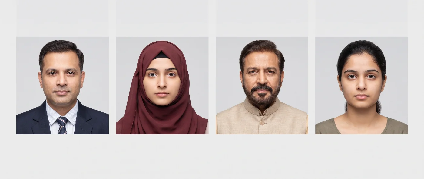 acceptable OCI India Photo Examples
