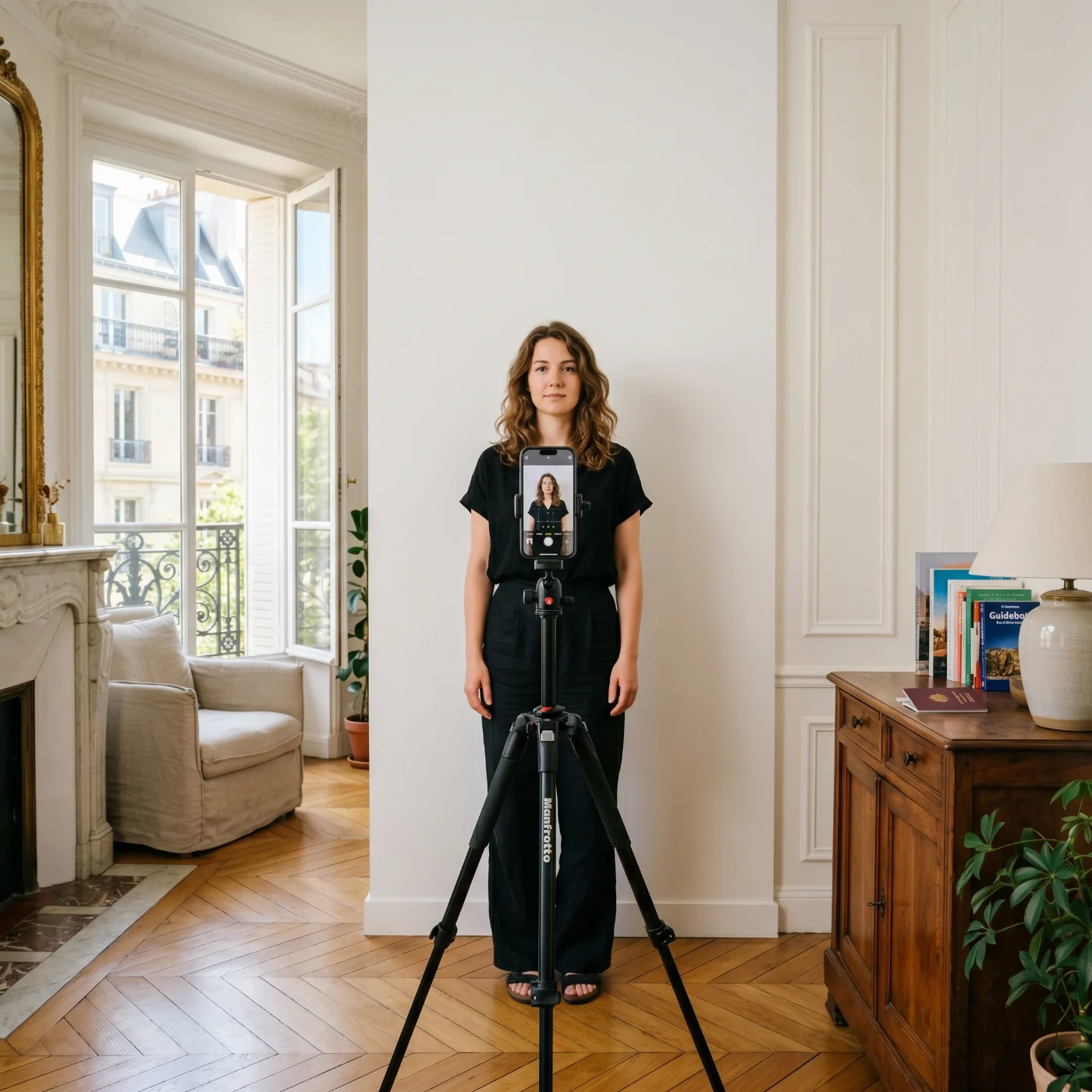how to take uk visa photo at home