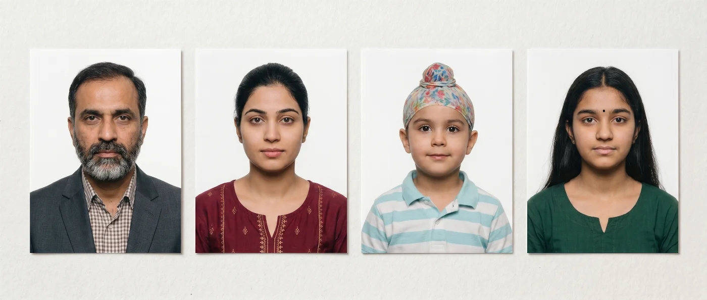 indian passport photo good samples 