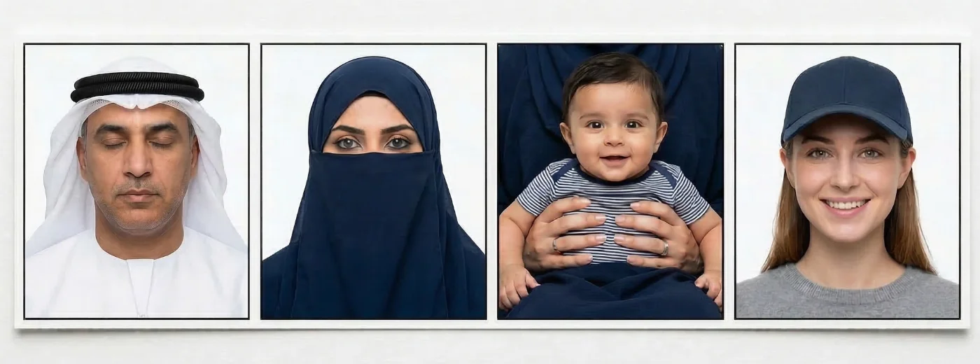 unacceptable photo examples