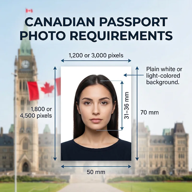 сanadian passport photo requirements