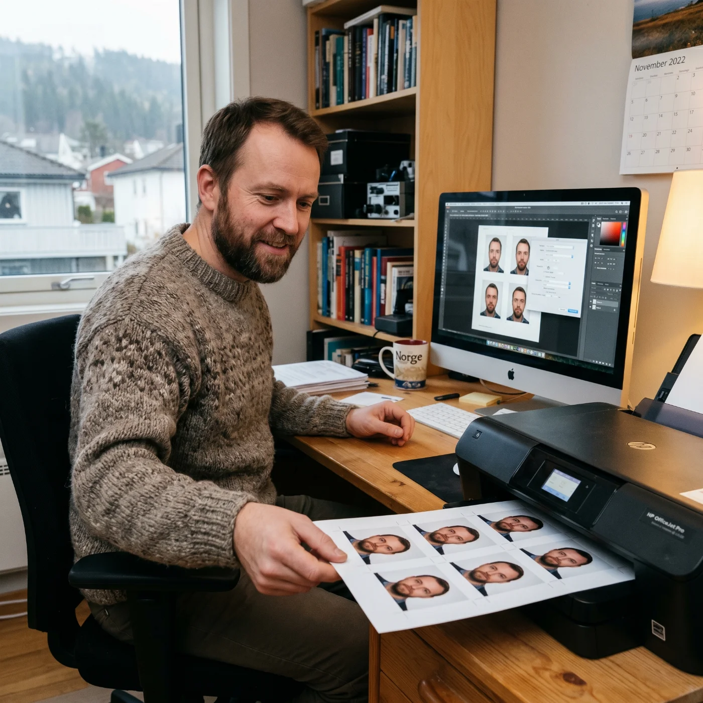 how to print a us visa photo at home