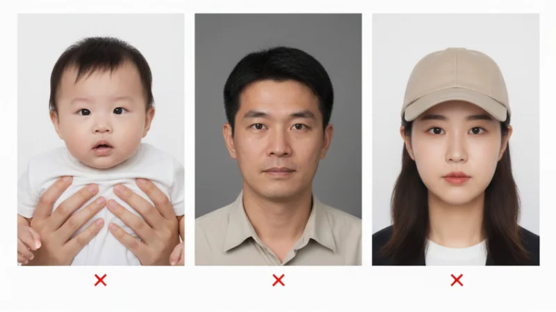 Bad examples of Canada PR Card photos