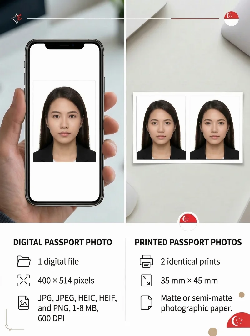 digital vs print singapore passport photos