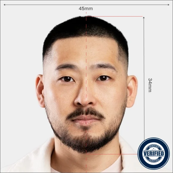 Japan Visa Photo Result Image