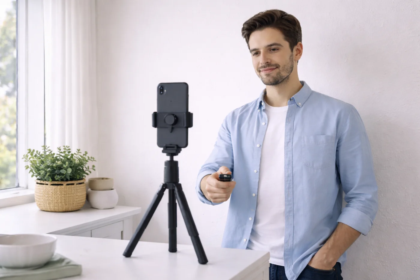 Cómo hacer una foto carnet con el móvil en casa