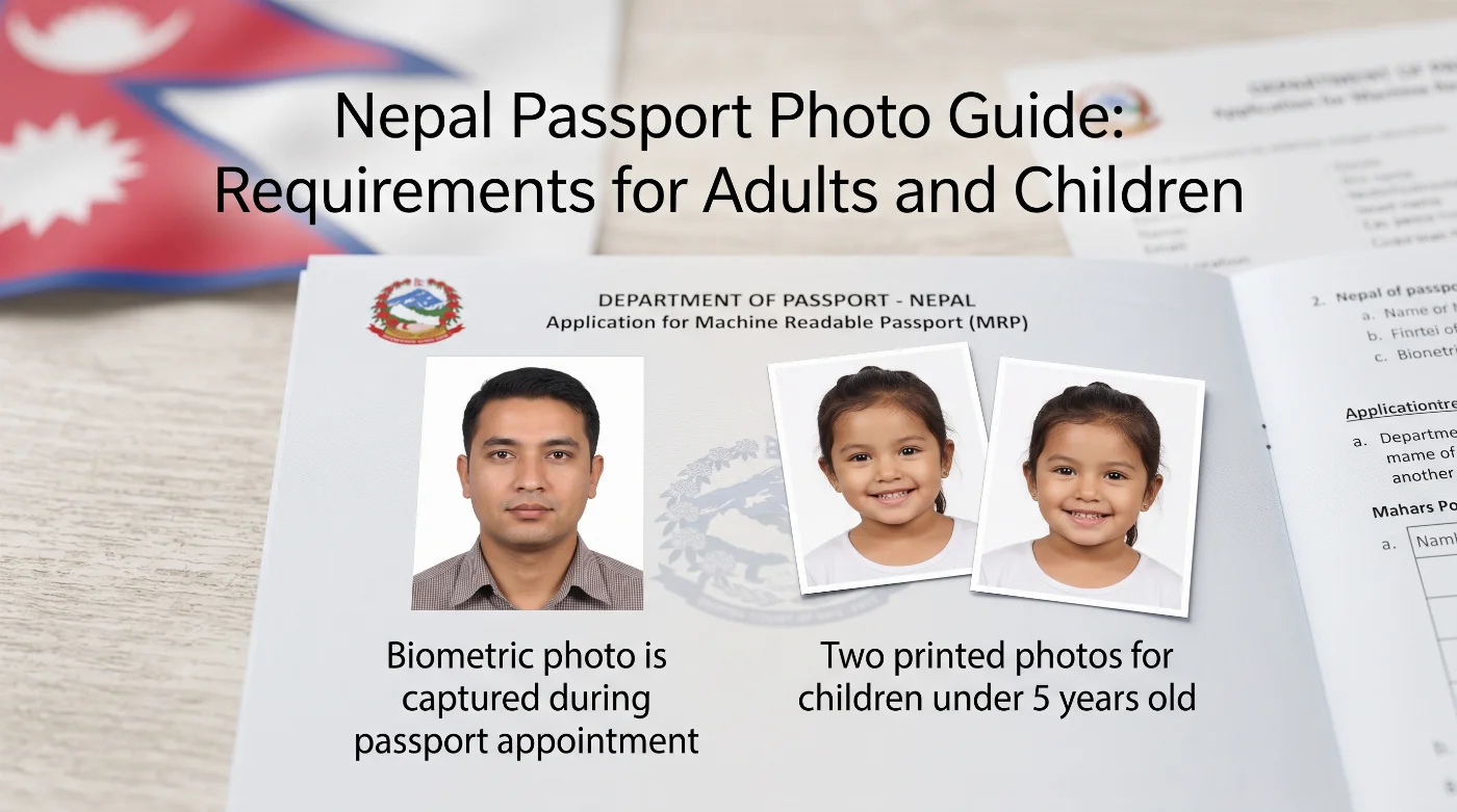 Nepal Passport Photo Requirements