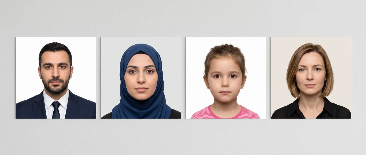 acceptable Indian visa photos