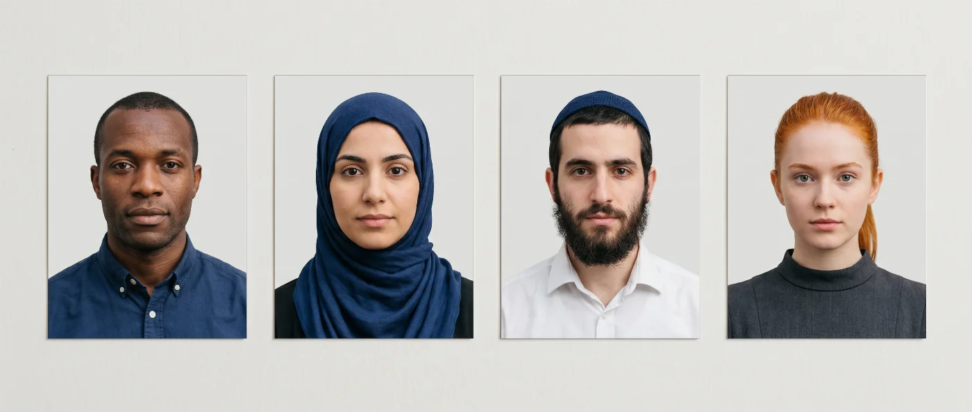 acceptable photo examples