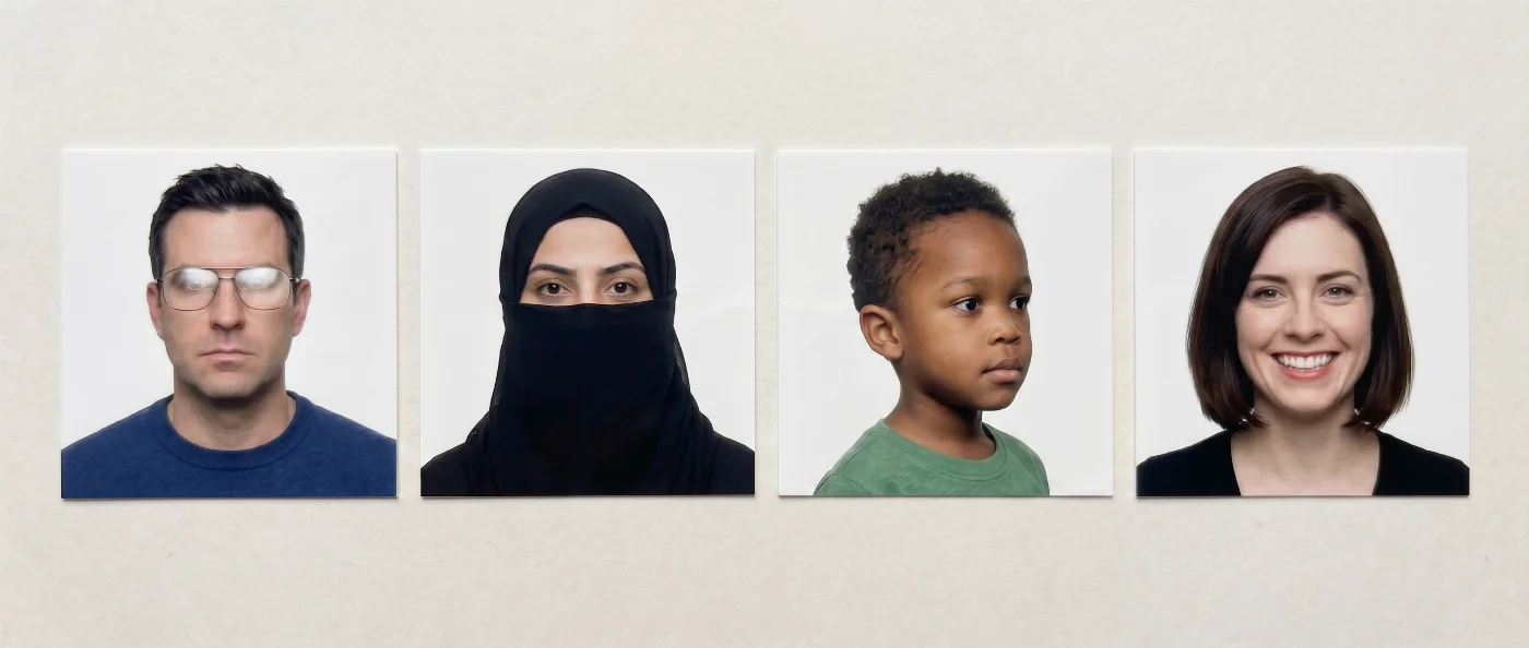 unacceptable photo examples