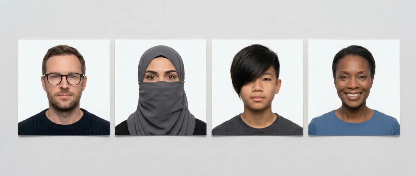 unacceptable photo examples