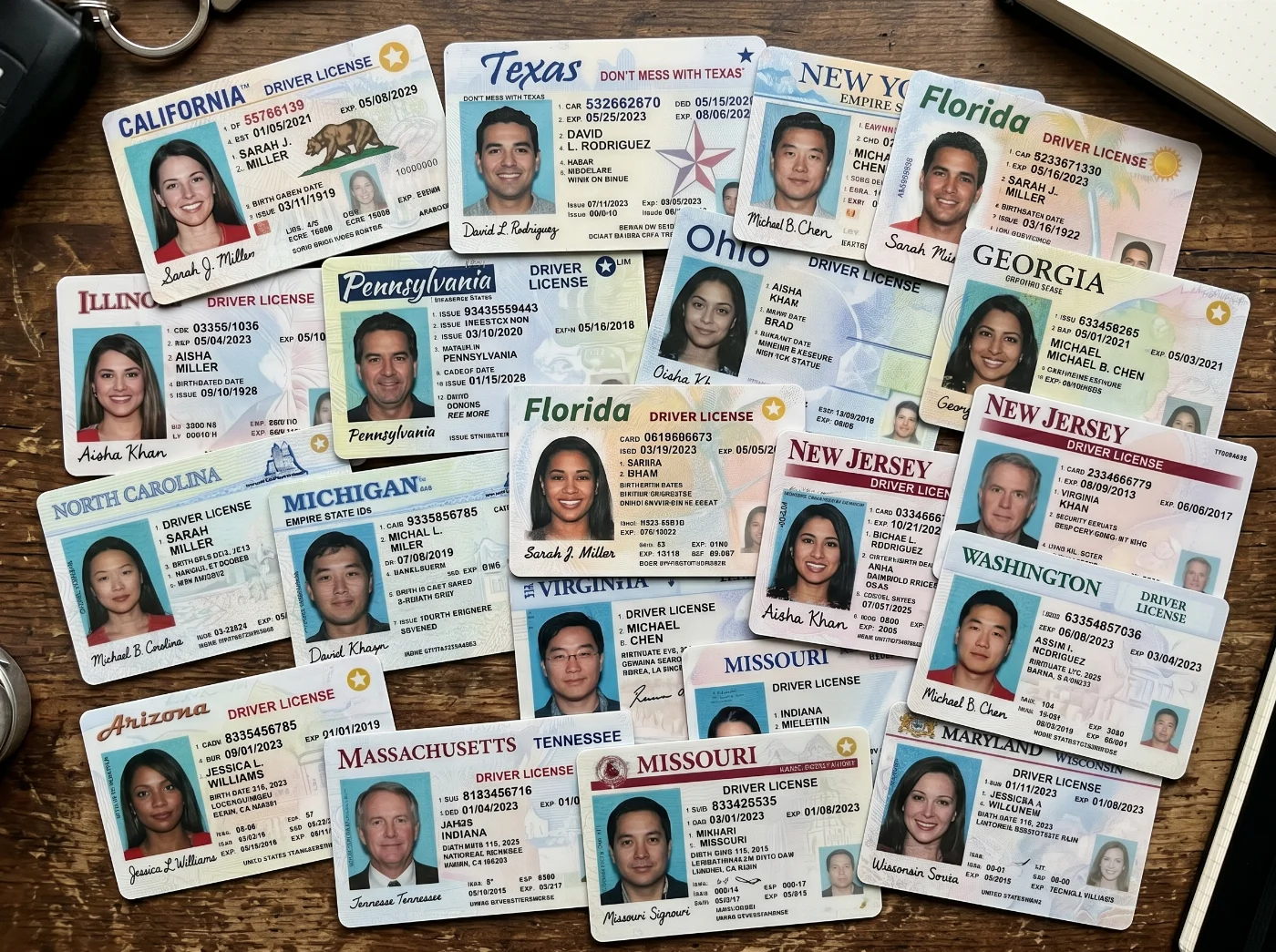 us driving licence photo requirements