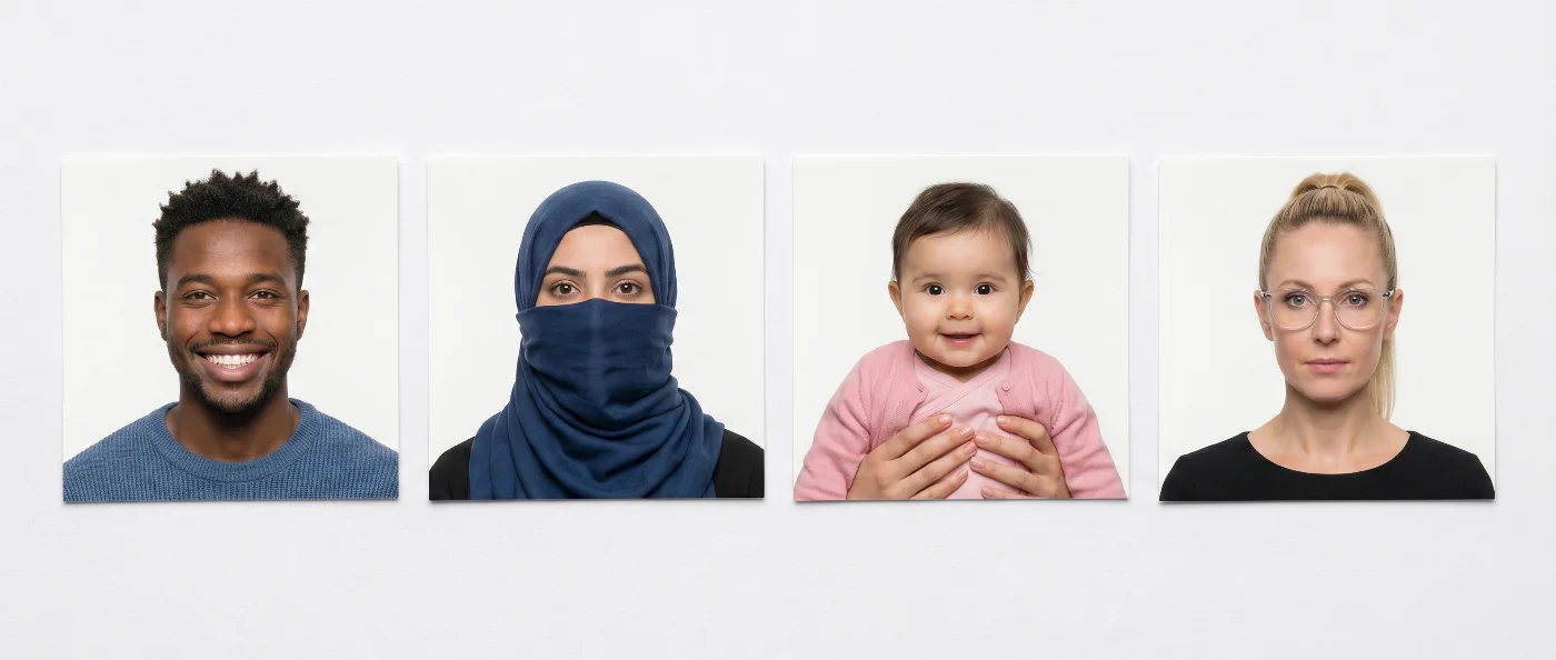 unacceptable us visa photo samples