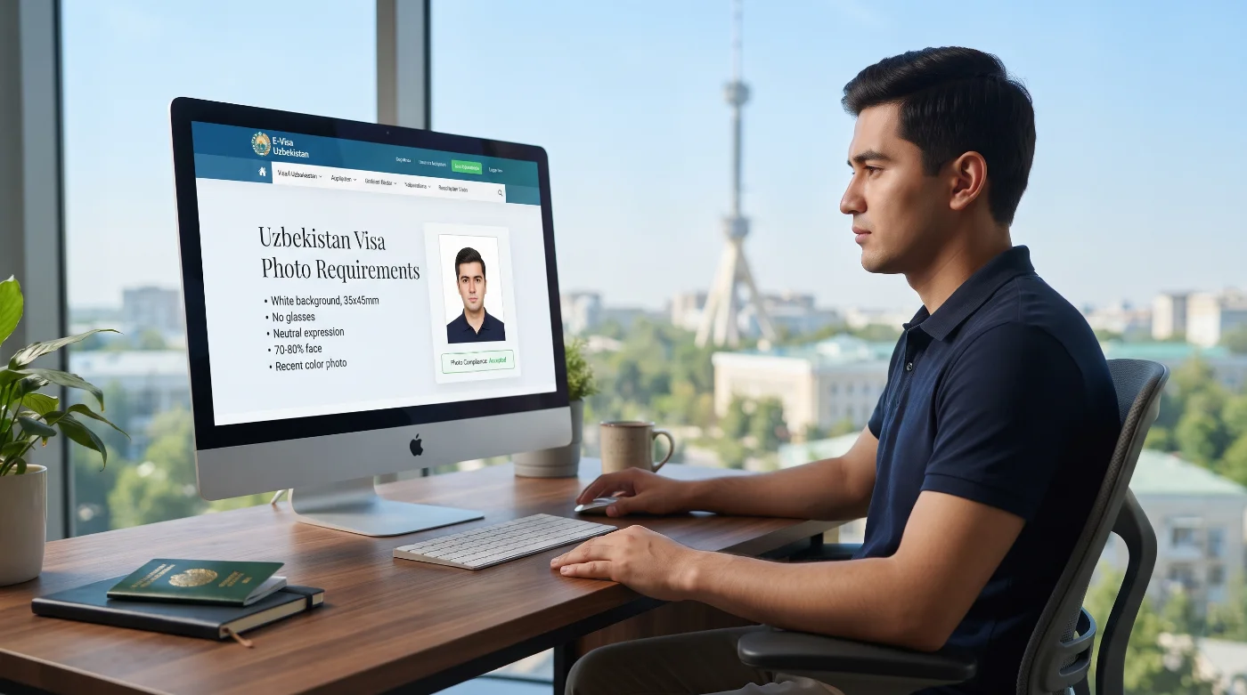 Uzbekistan visa photo requirements