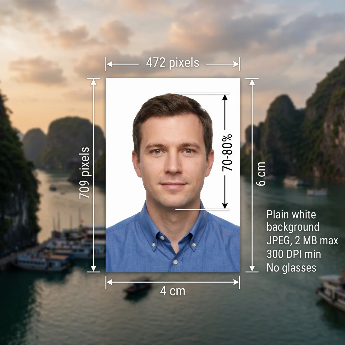vietnam visa photo requirements
