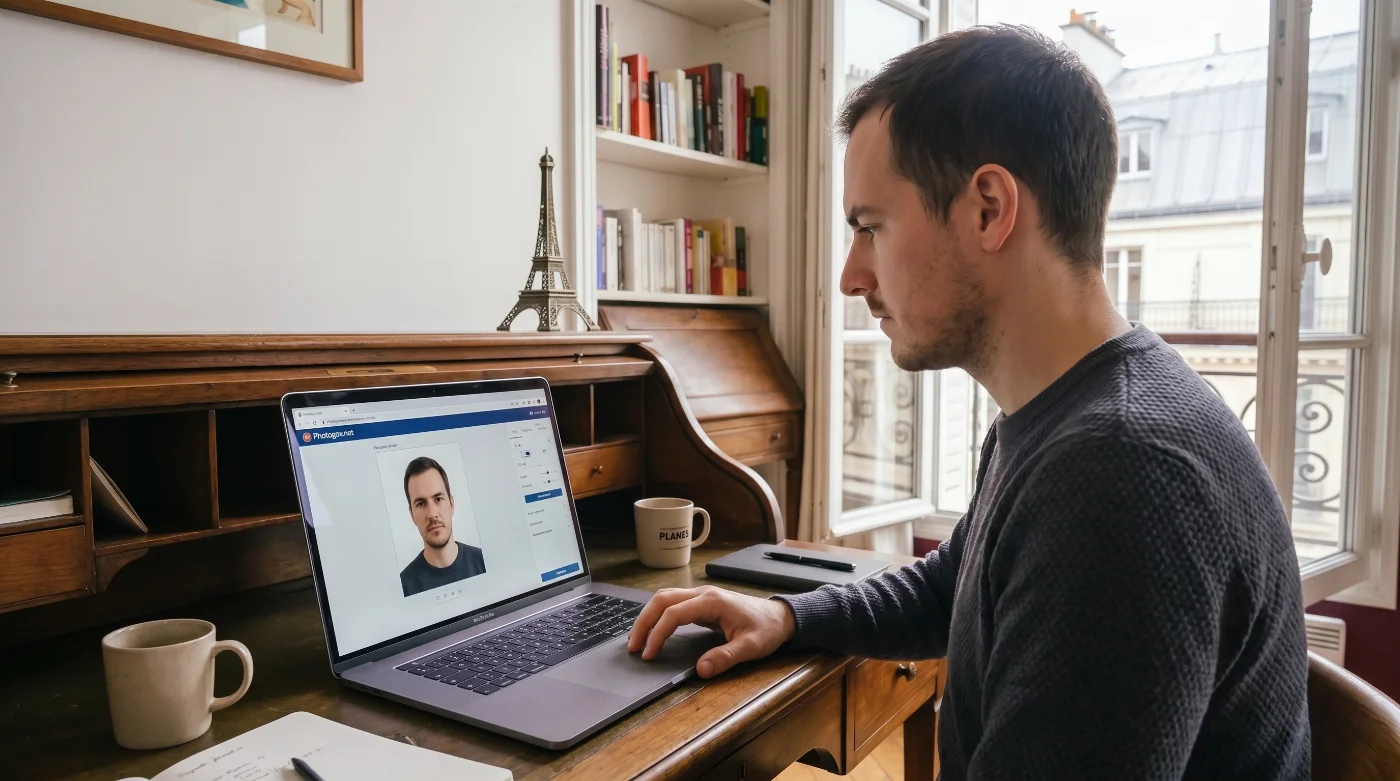 using a passport photo maker for android digital passport photo