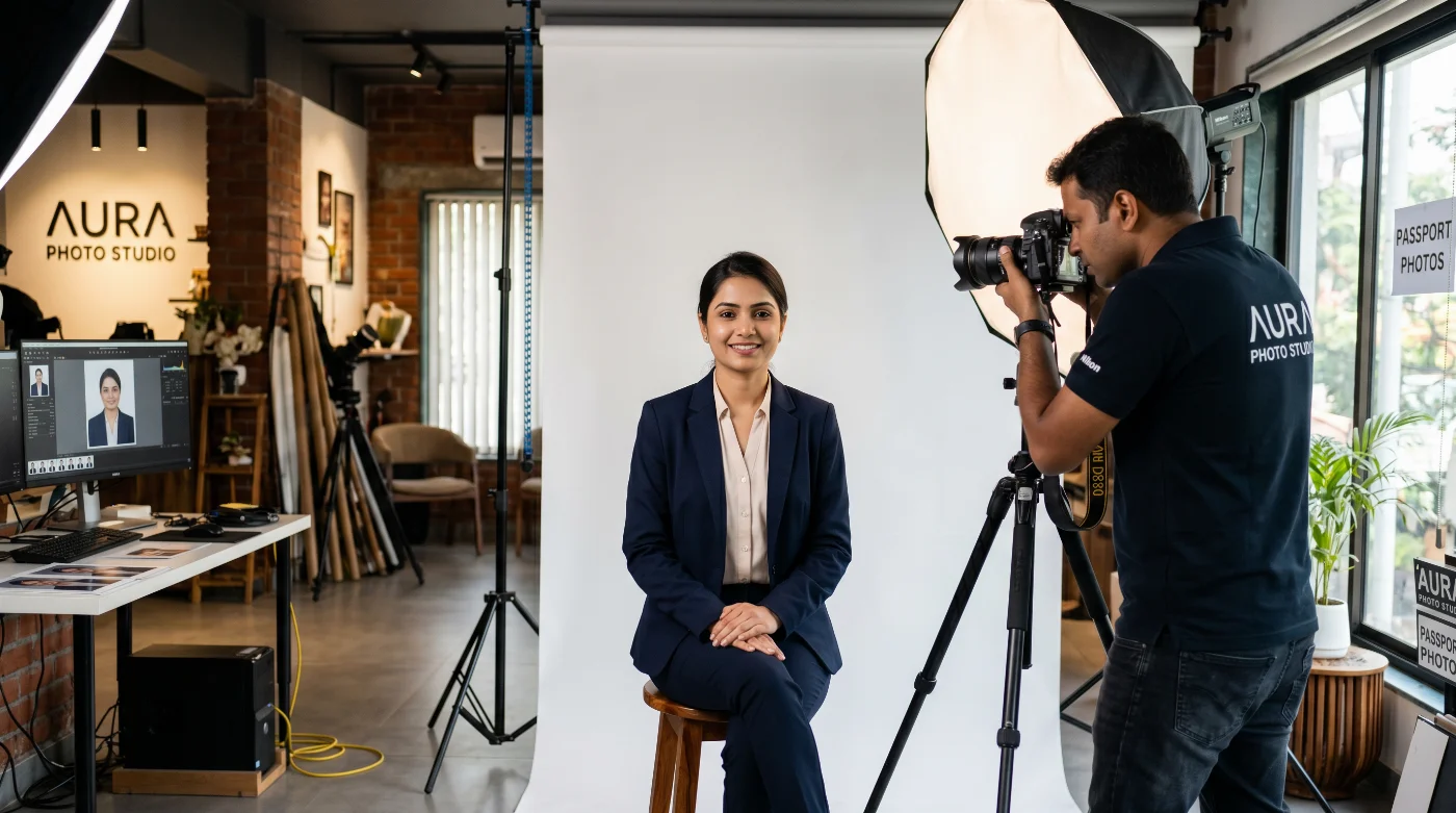 where to get an indian passport photo