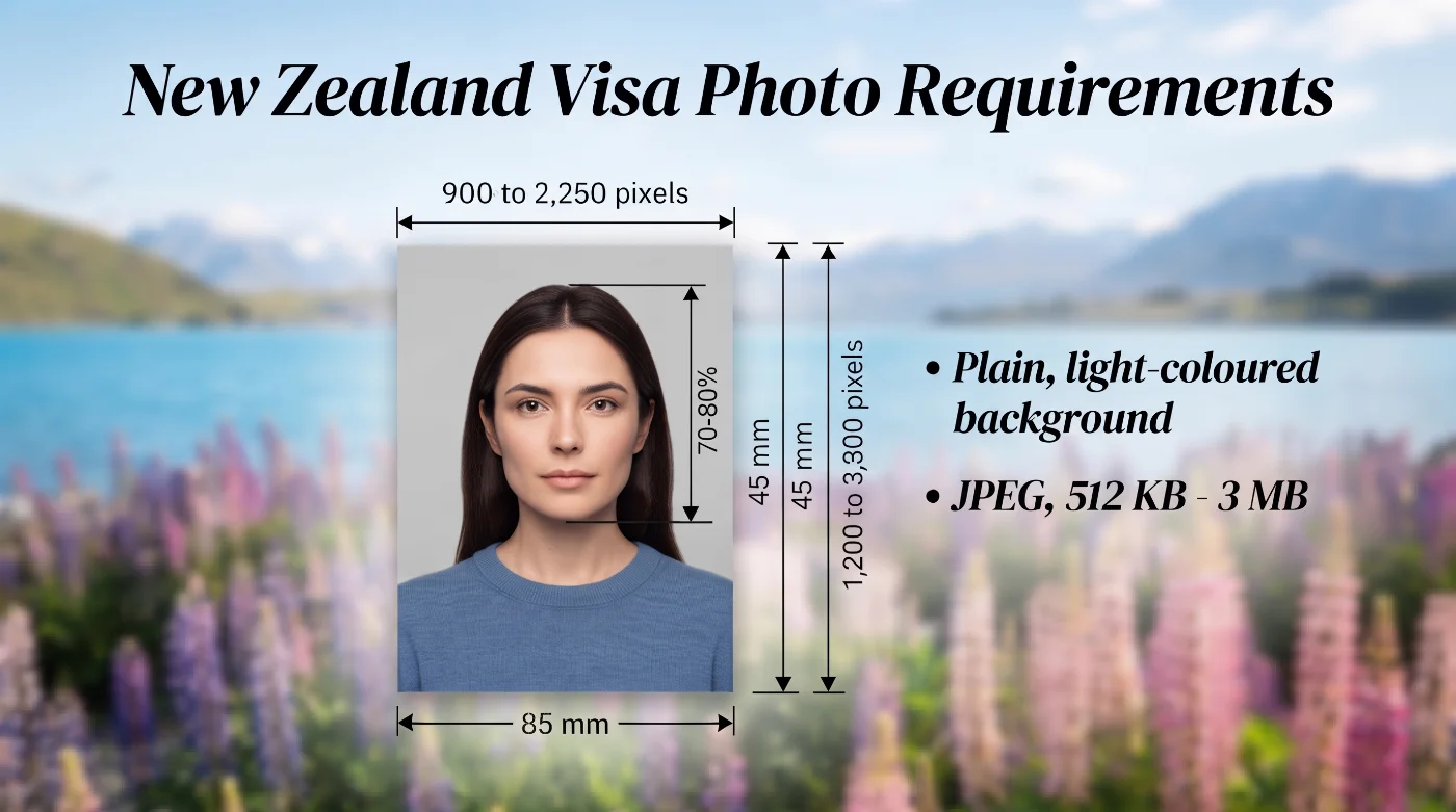 new zealand visa photo requirements