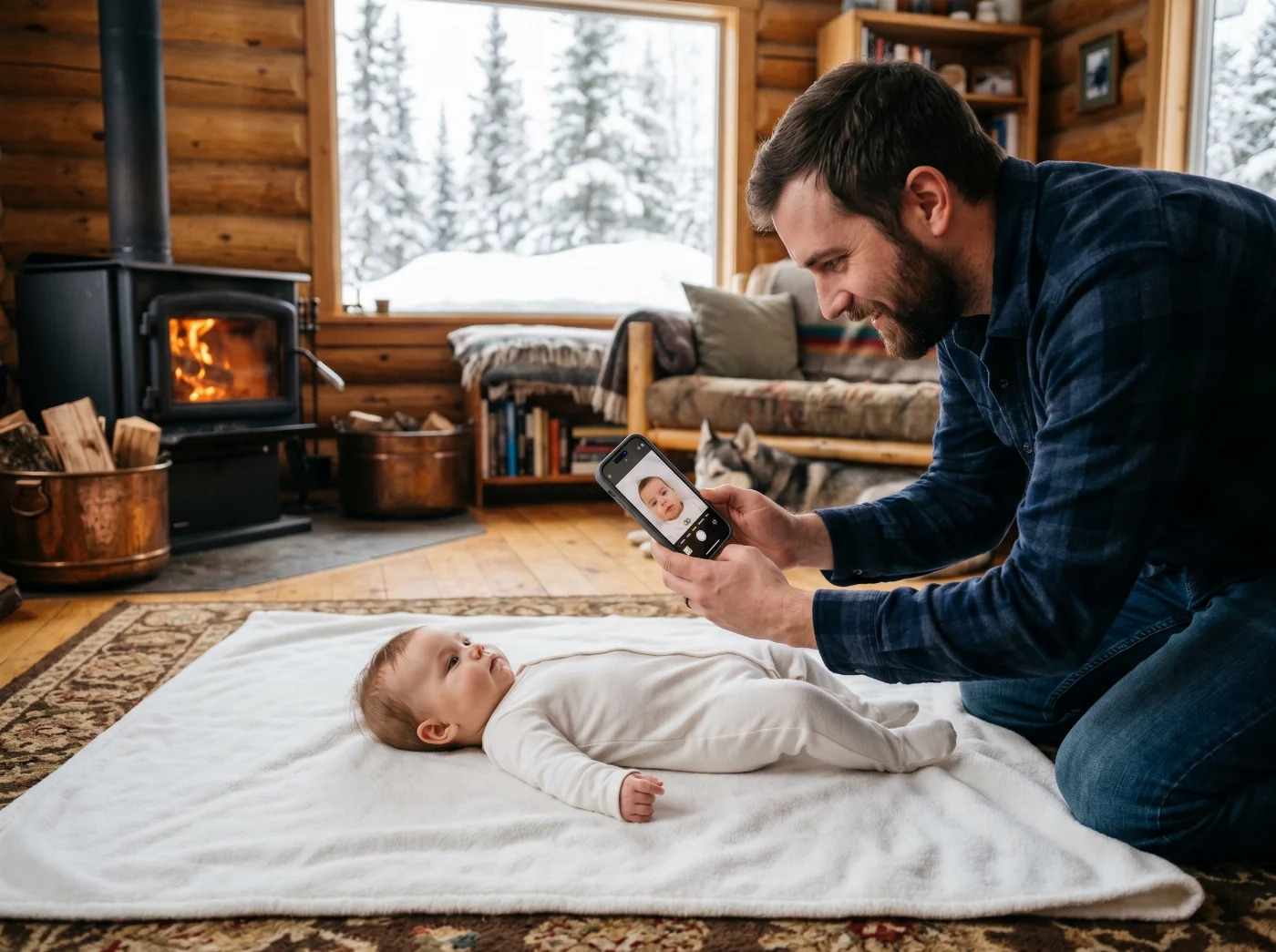 how to take a child's passport photo at home