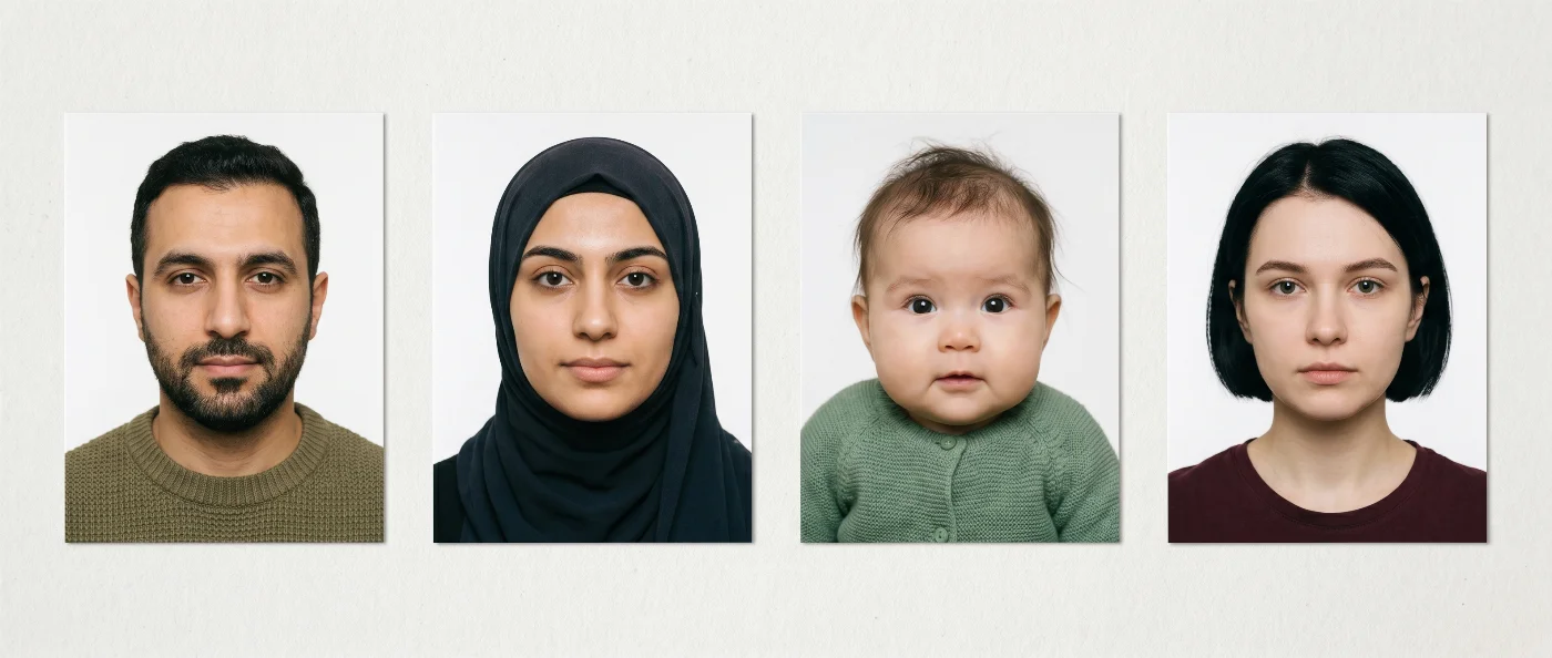 acceptable photo examples