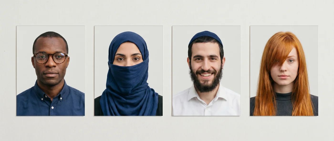 unacceptable photo examples