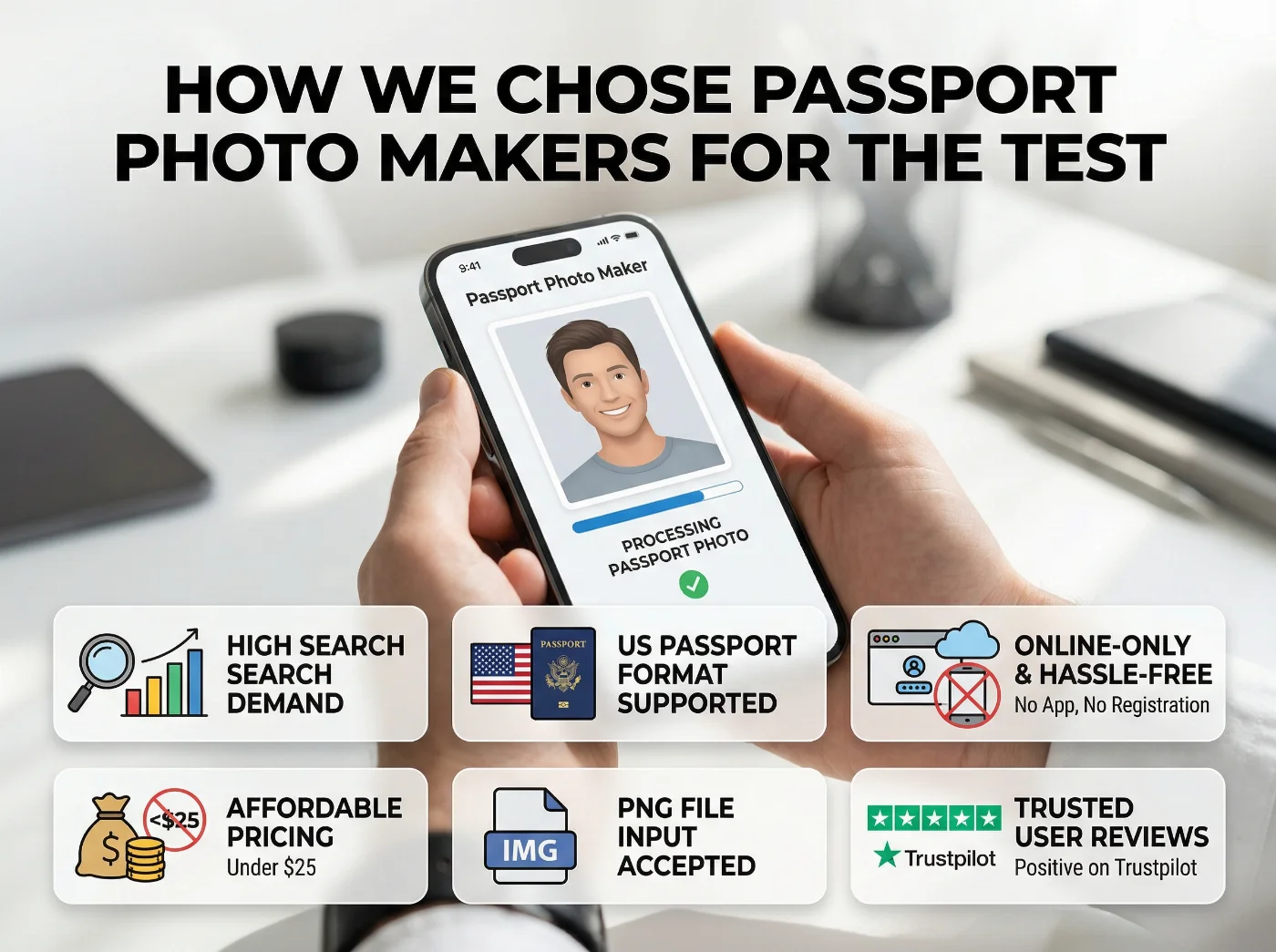 best passport photo makers