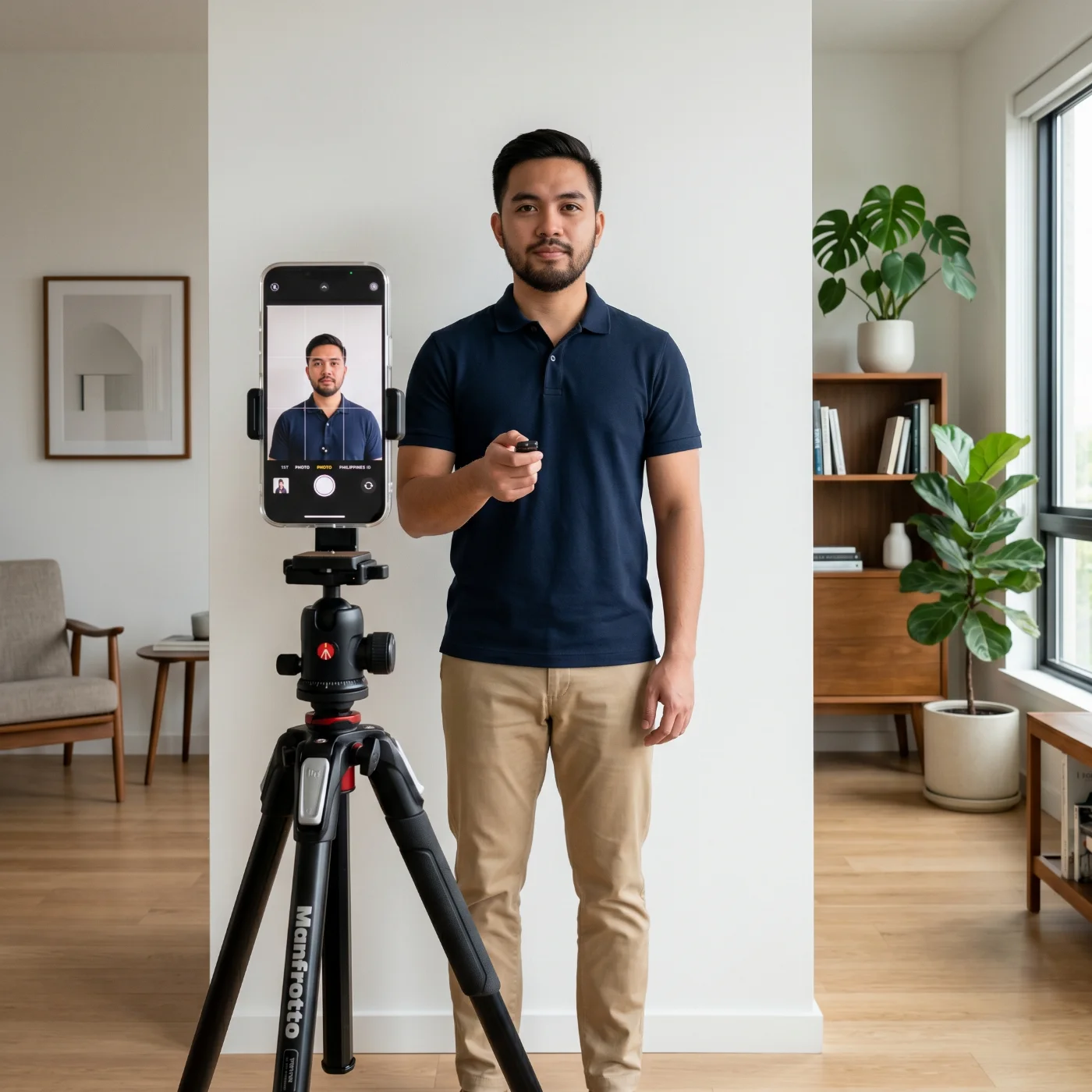 how to take dv lottery photo at home