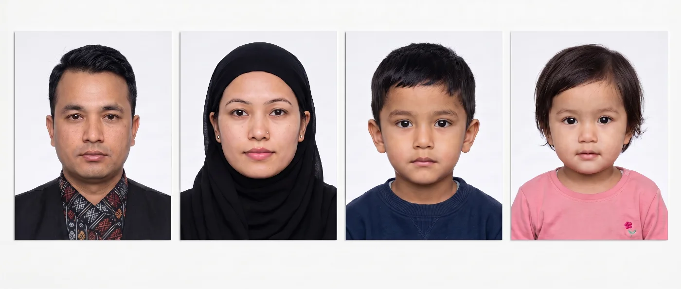 Acceptable Nepal Passport Photos