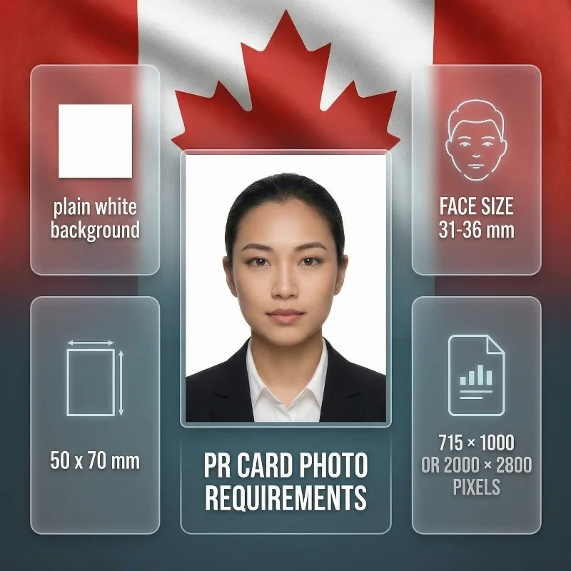 Canada PR Card photo requirements