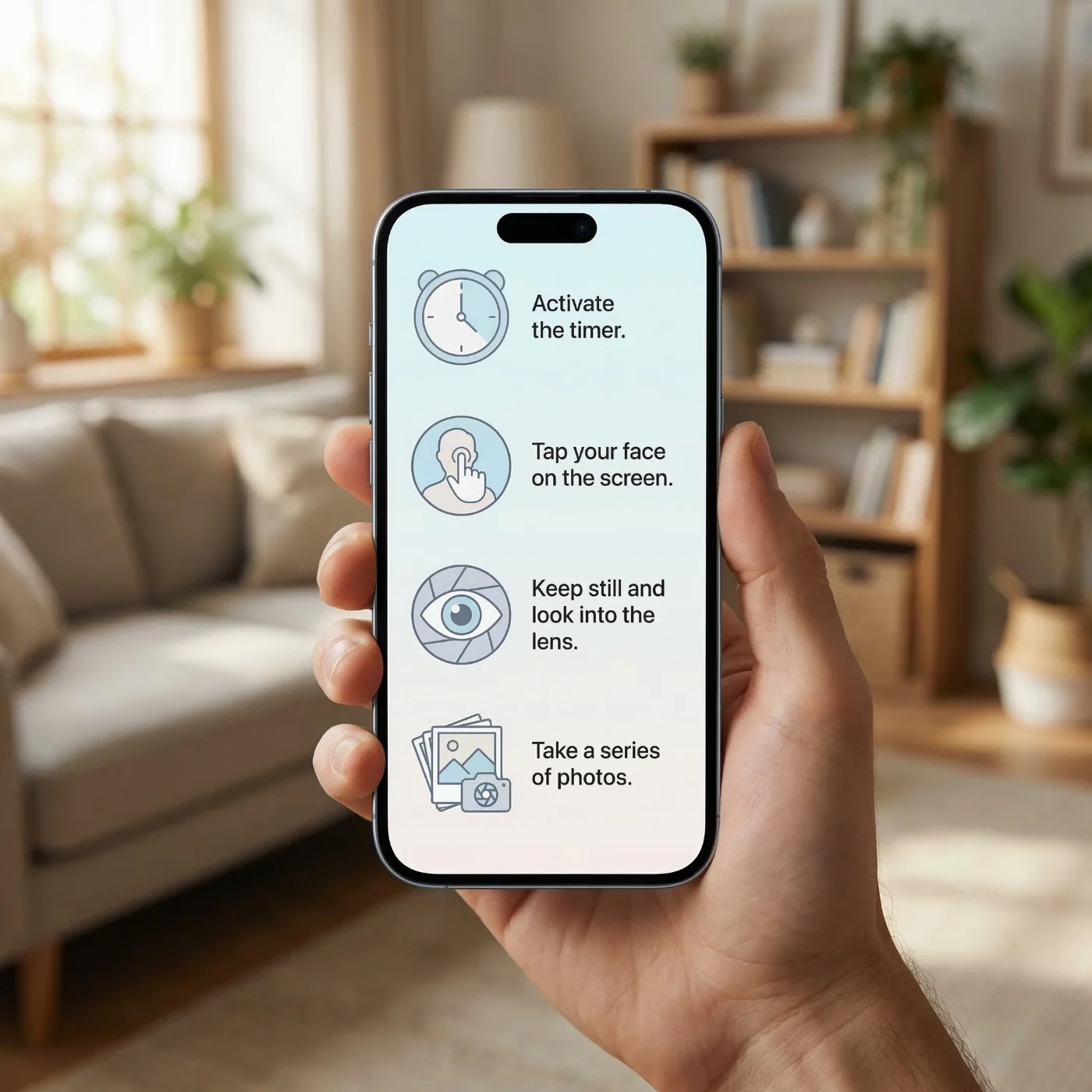 Taking passport photo with iPhone basic rules