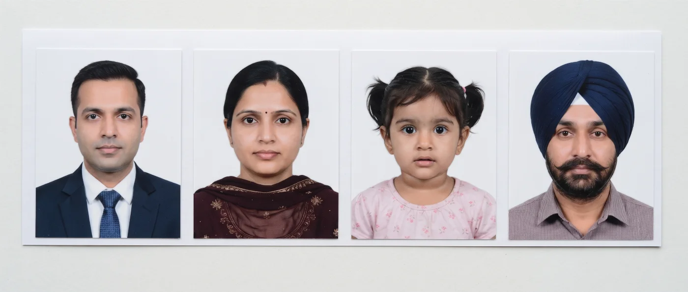 Acceptable Indian PAN card photos