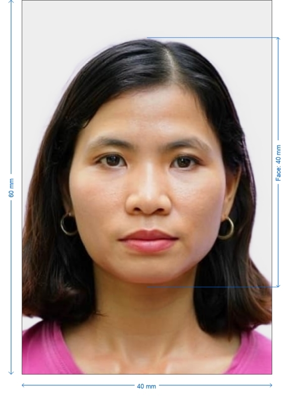 Vietnam passport 4x6 cm Vietnam passport 4x6 cm